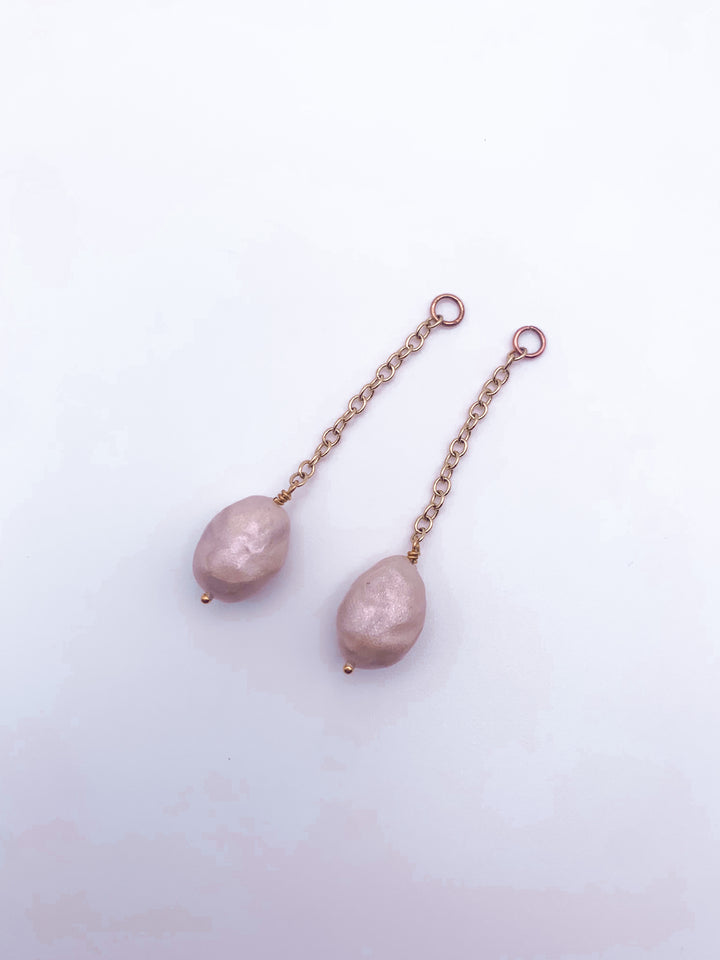 Faux Pearl Dangle Charms
